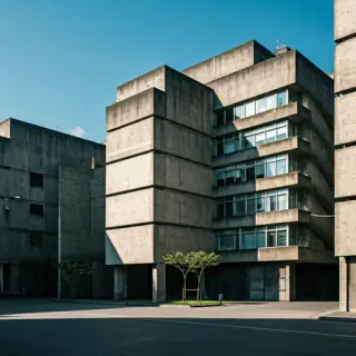 Abstract architectural visual